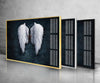 Angel Wings Tempered Glass Wall Art