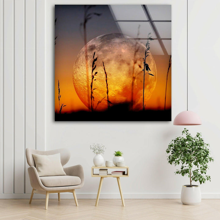 Large landscape wall art perfect for creating a focal point in any room with its grandeur and detail

