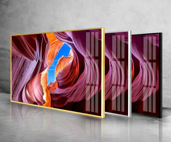 Glaswandkunst im Lower Antelope Grand Canyon