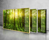 Forest Landscape Tempered Glass Wall Art