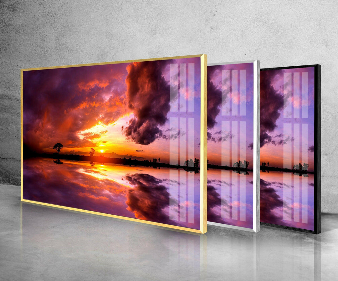 Artistic landscape art blending creativity with breathtaking natural imagery for any decor style

