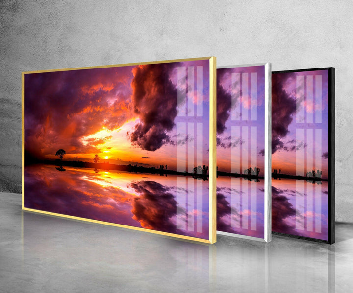 Artistic landscape art blending creativity with breathtaking natural imagery for any decor style

