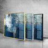 Abstract Contemporary Modern Tempered Glass Wall Art