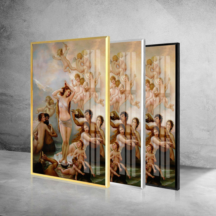 Botticelli Die Geburt der Venus Glaswandkunst