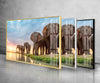Safari Animal Elephant Tempered Glass Wall Art