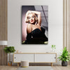 Marilyn Monroe Portrait Tempered Glass Wall Art