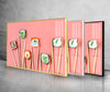 Japanese Sushi Tempered Glass Wall Art