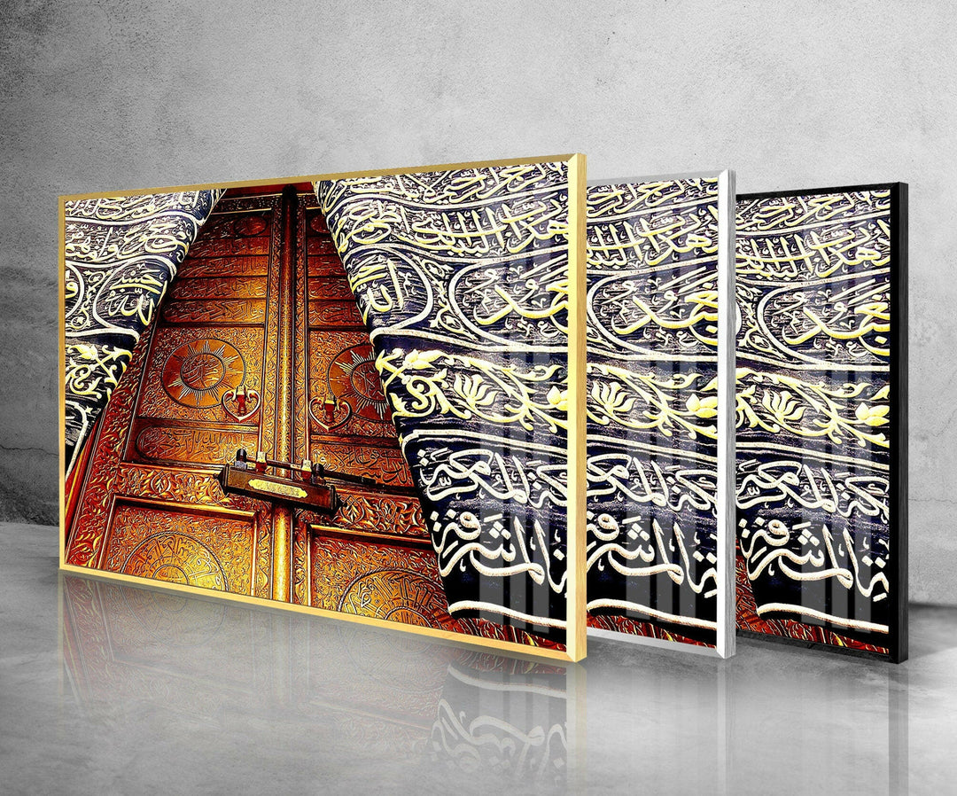 Mecca Makkah al-Mukarramah Glass Art for the Wall