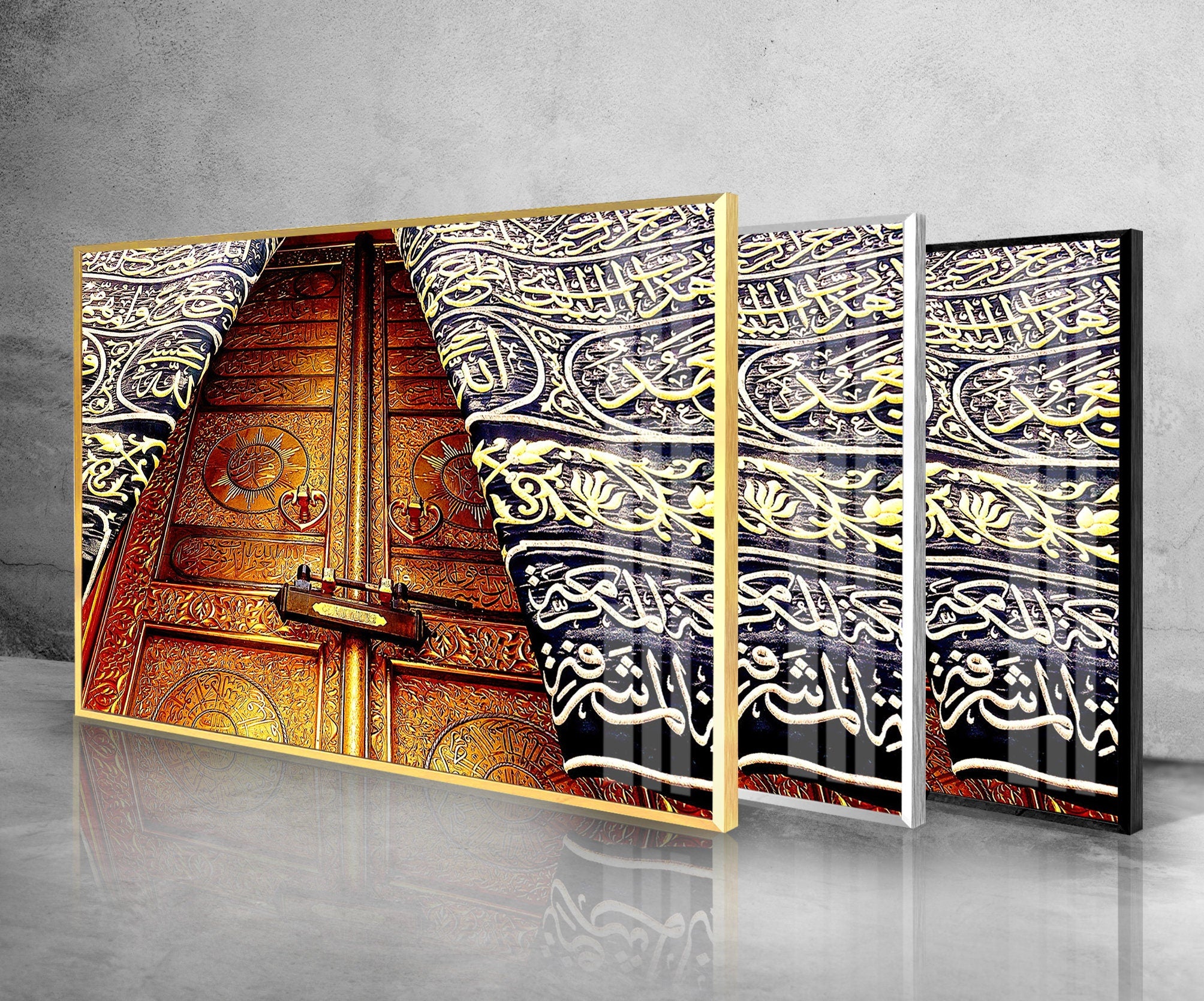 Mecca Makkah al-Mukarramah Tempered Glass Wall Art