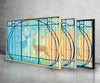 Deer Gazelle Stained Tempered Glass Wall Art