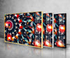 Fractal Abstract Tempered Glass Wall Art