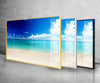 Tropical Beach Tempered Glass Wall Art