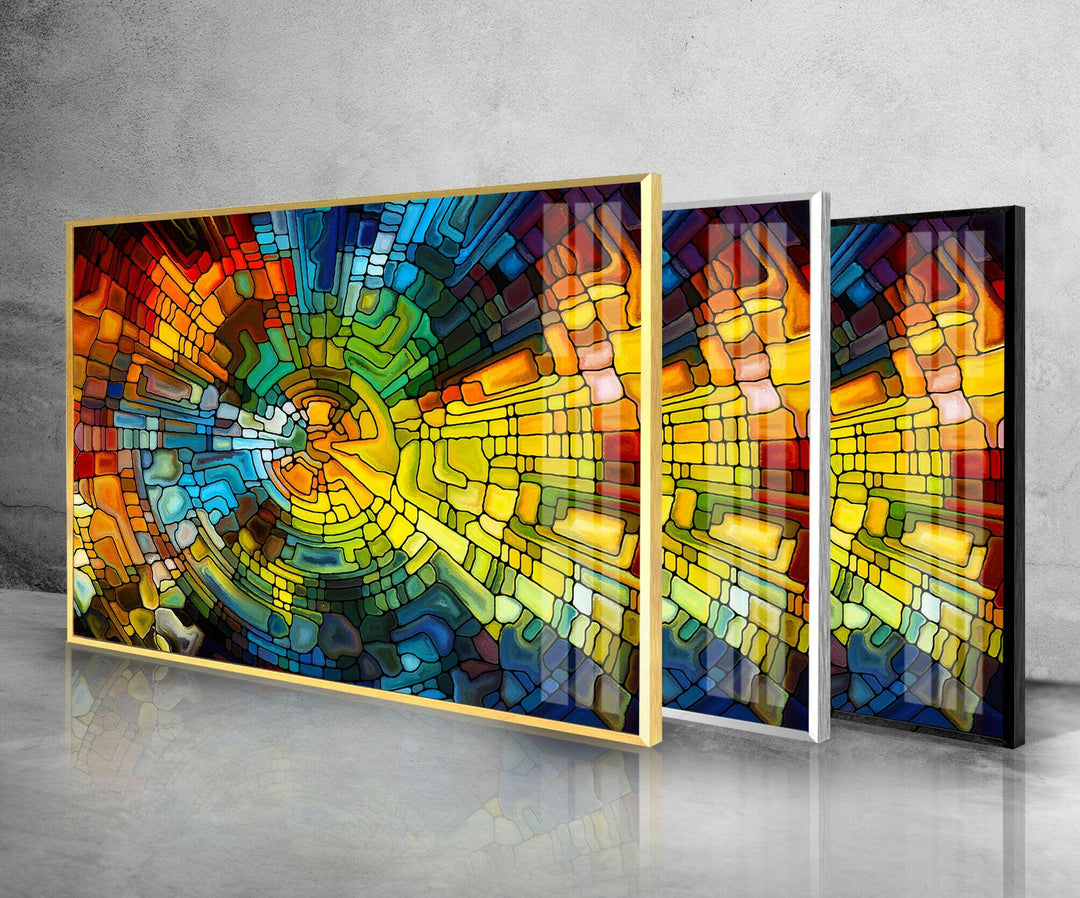 Colorful Design of Stained Glass Wall Art glass wall decor, glass wall art decor