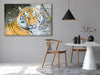 Safari Wild Cat Tempered Glass Wall Art
