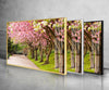 Spring View Tempered Glass Wall Art