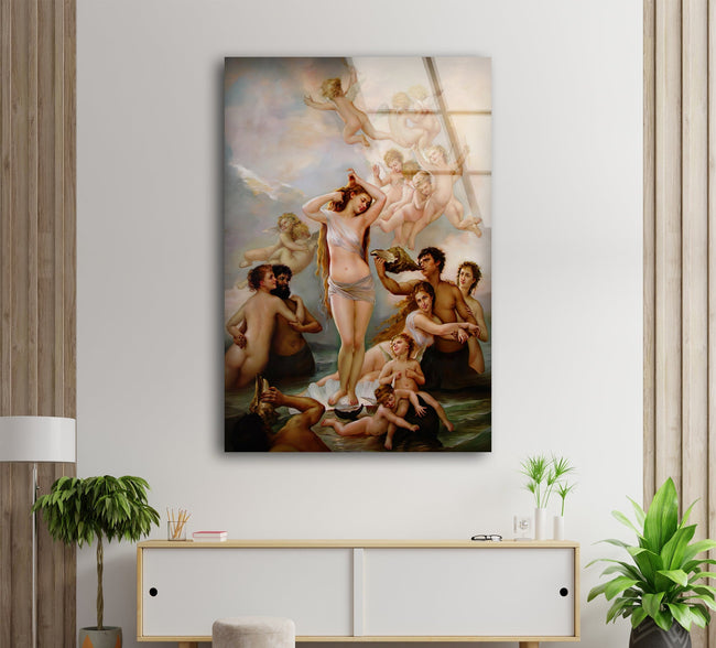 Botticelli The Birth of Venus Tempered Glass Wall Art