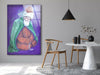 Rumi Mevlana Tempered Glass Wall Art