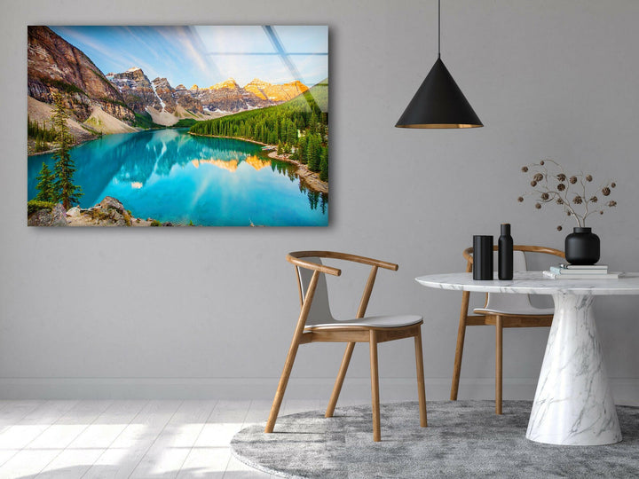 Landscape photo for sale illustrating the grandeur of the Canadian Rockies.
