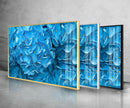 Colorful Flower Tempered Glass Wall Art