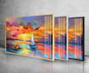 Surreal Sea View Tempered Glass Wall Art
