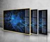 Night Sky View Tempered Glass Wall Art