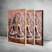 Spiritual Buddha Tempered Glass Wall Art