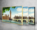 London Big Ben Tempered Glass Wall Art