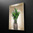 3D Floral Tempered Glass Wall Art