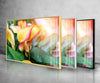 Vivid Floral Tempered Glass Wall Art