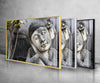 Hindu Statue Tempered Glass Wall Art
