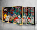 Chinese Dragon Tempered Glass Wall Art