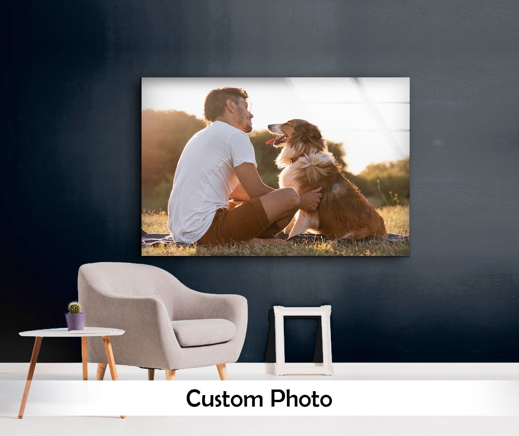 Personalized Tempered Glass Wall Art