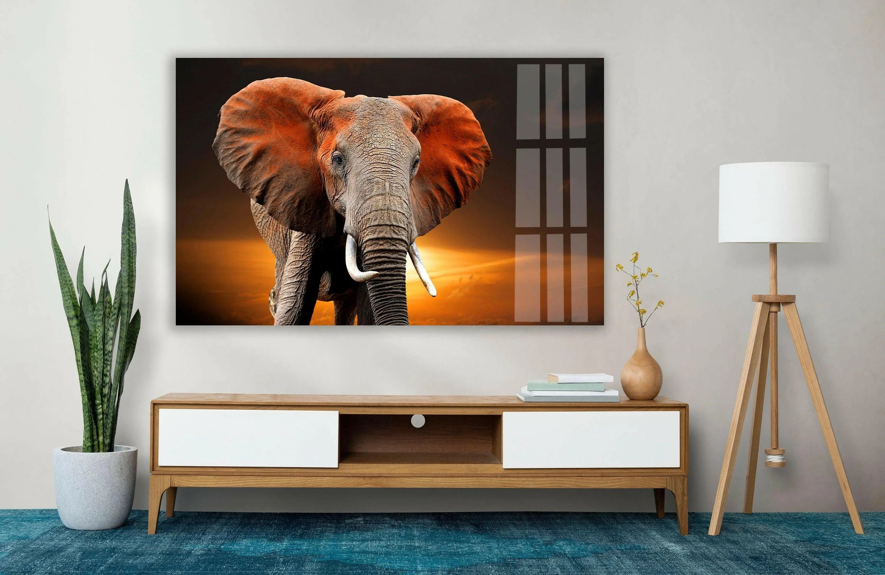 Elephant Wall Art - Stunning Wildlife & Abstract Glass Prints