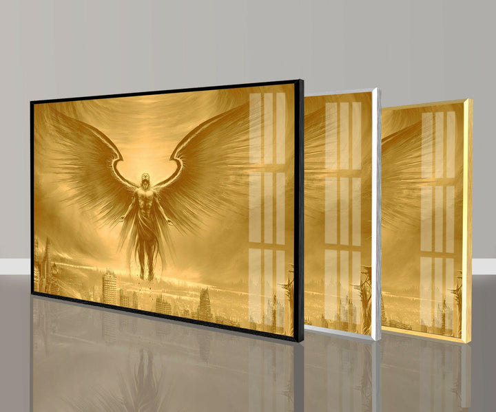 Guardian Angels Tempered Glass Wall Art - MyPhotoStation