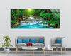 5 Pieces Waterfall Tempered Glass Wall Art