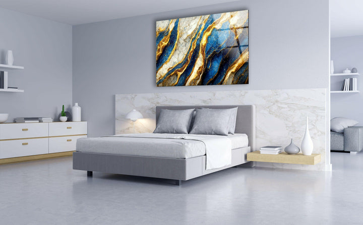 Abstract Tempered Glass Wall Art - MyPhotoStation