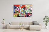 Picasso Art Tempered Glass Wall Art