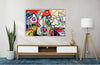 Picasso Art Tempered Glass Wall Art