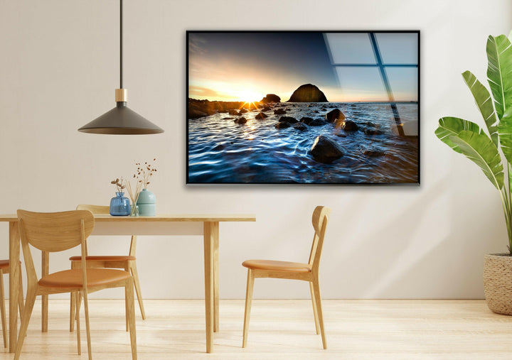 Large landscape wall art transforming spaces with bold, immersive depictions of natural landscapes

