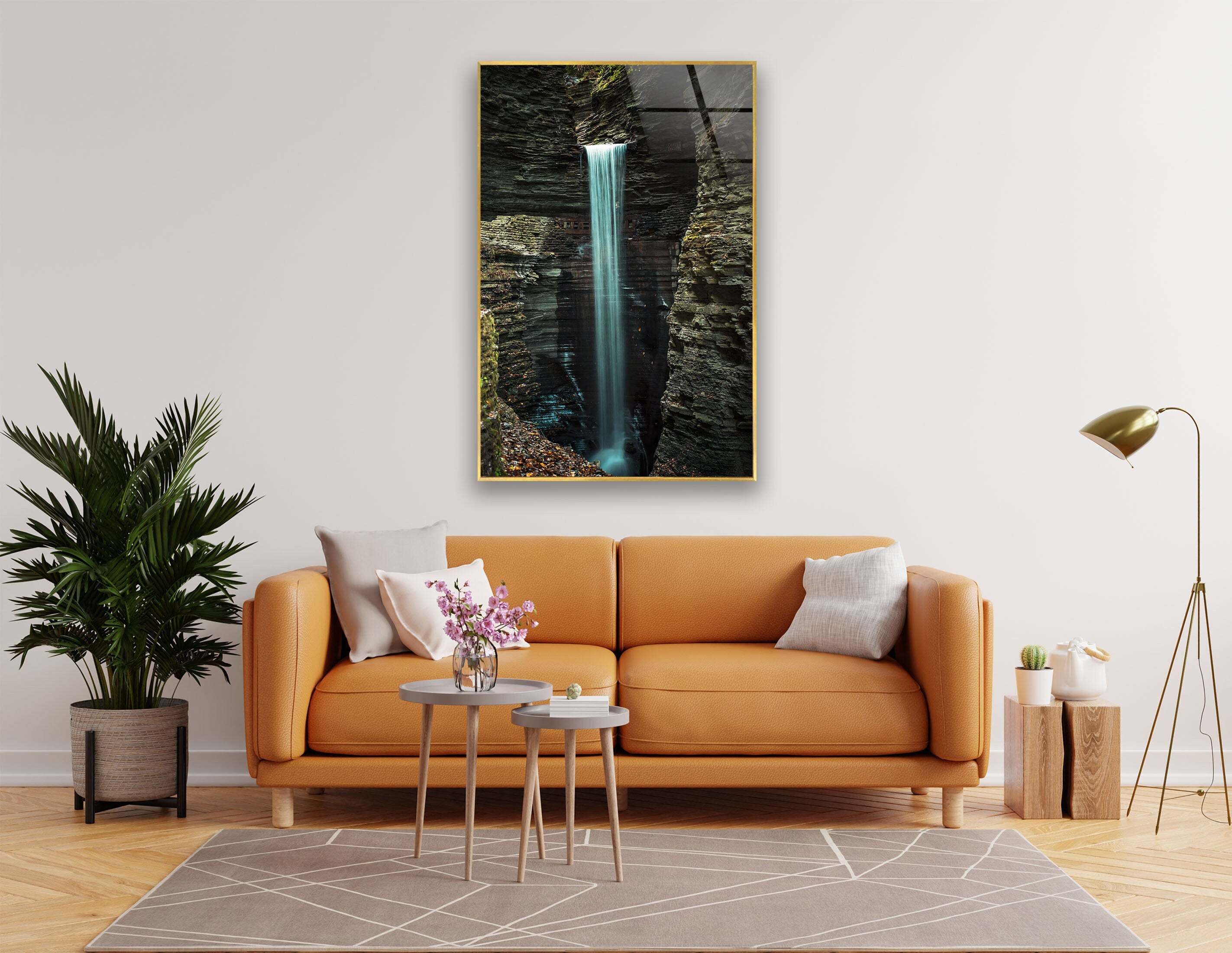 Nature Landscape Tempered Glass Wall Art