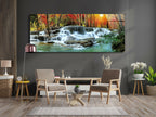 Nature Landscape Tempered Glass Wall Art