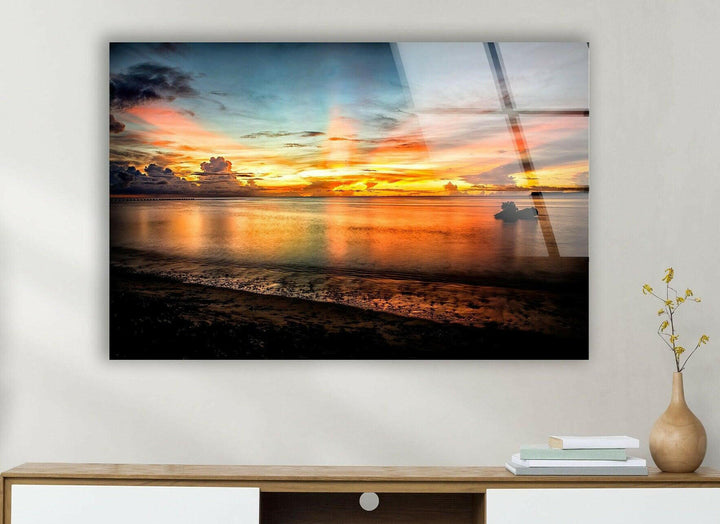Large landscape wall art perfect for creating a focal point in any room with its grandeur and detail

