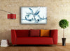 Water Splash Tempered Glass Wall Art