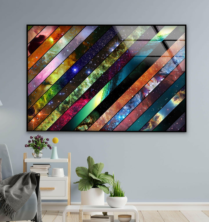 Stained Space Glass Wall Art glass wall decor, glass wall art decor