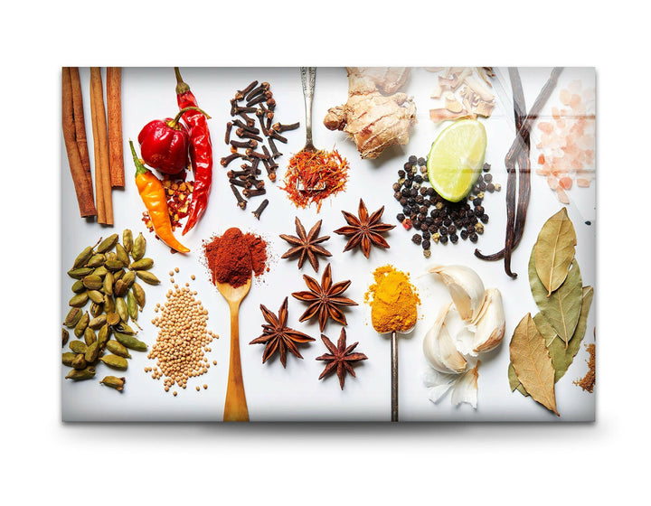 Spices Mİx Glass Wall Art, stained glass wall art, stained glass wall decor