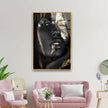 African Black Women Tempered Glass Wall Art