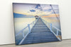 Sea View Tempered Glass Wall Art