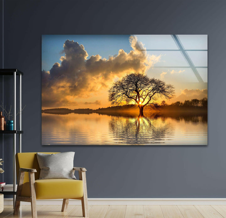 Elegant nature paintings for sale showcasing lush greenery, majestic mountains, and peaceful rivers

