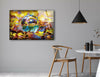 Sea and Sunset View Tempered Glass Wall Art