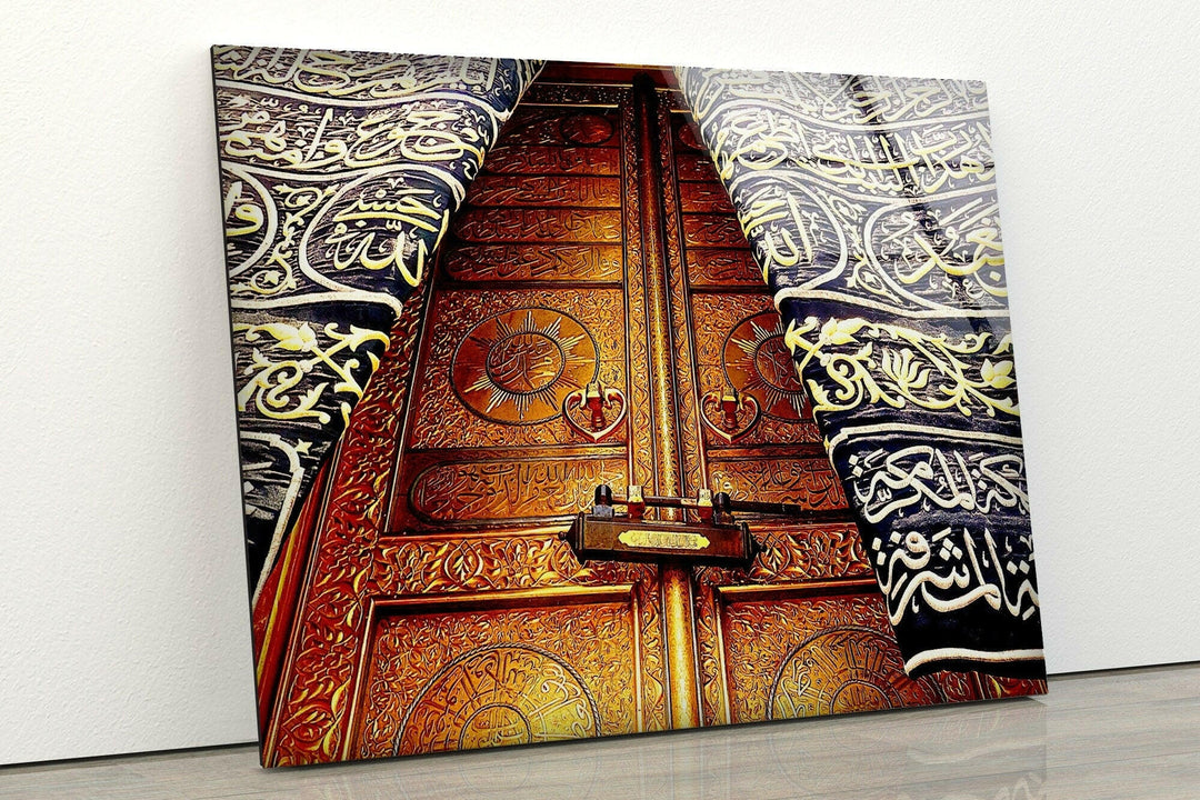 Mecca Makkah al-Mukarramah Print on Glass Art Pieces